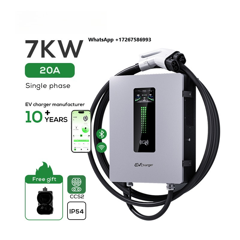 Fast Ev Charger - Ovrod Wall Mounted Ev Home Charging