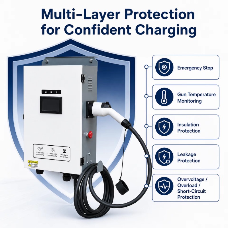 Floor-mounted Charging Station - Fast Ev Charger recension och pris