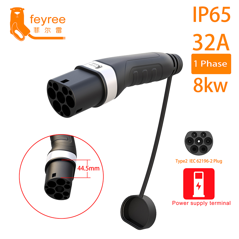 feyree Type2 Male Plug EV Char - Ev Charger Adapter recension och pris