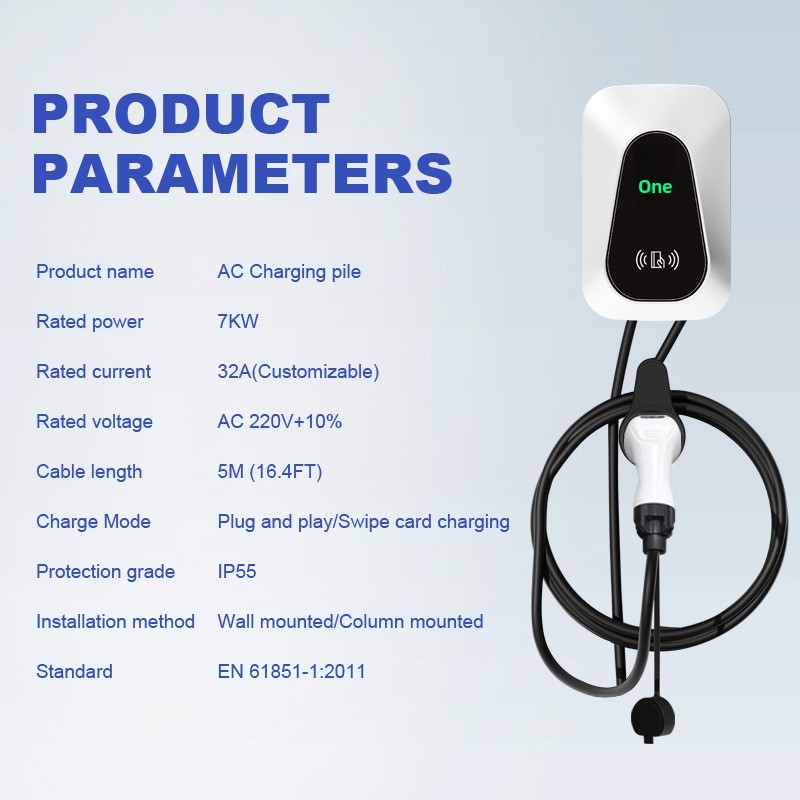 European-standard 7kW Type 2 E - Home Ev Charger recension och pris