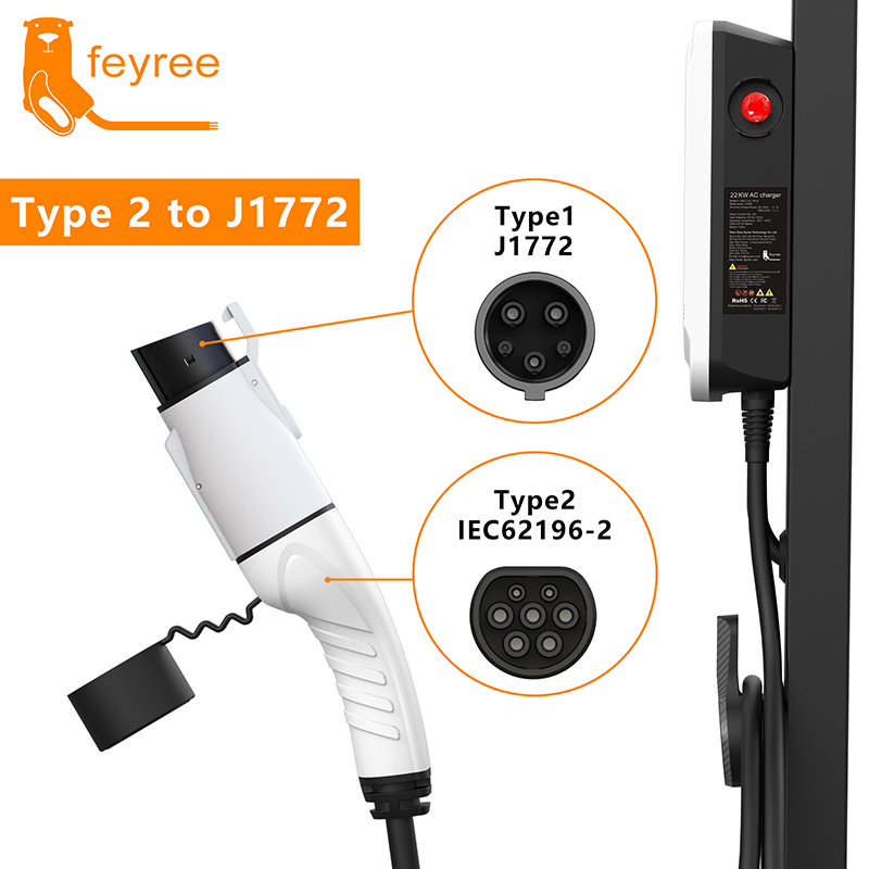 Feyree EV Charger Adapter Type - Ev Charger Adapter recension och pris