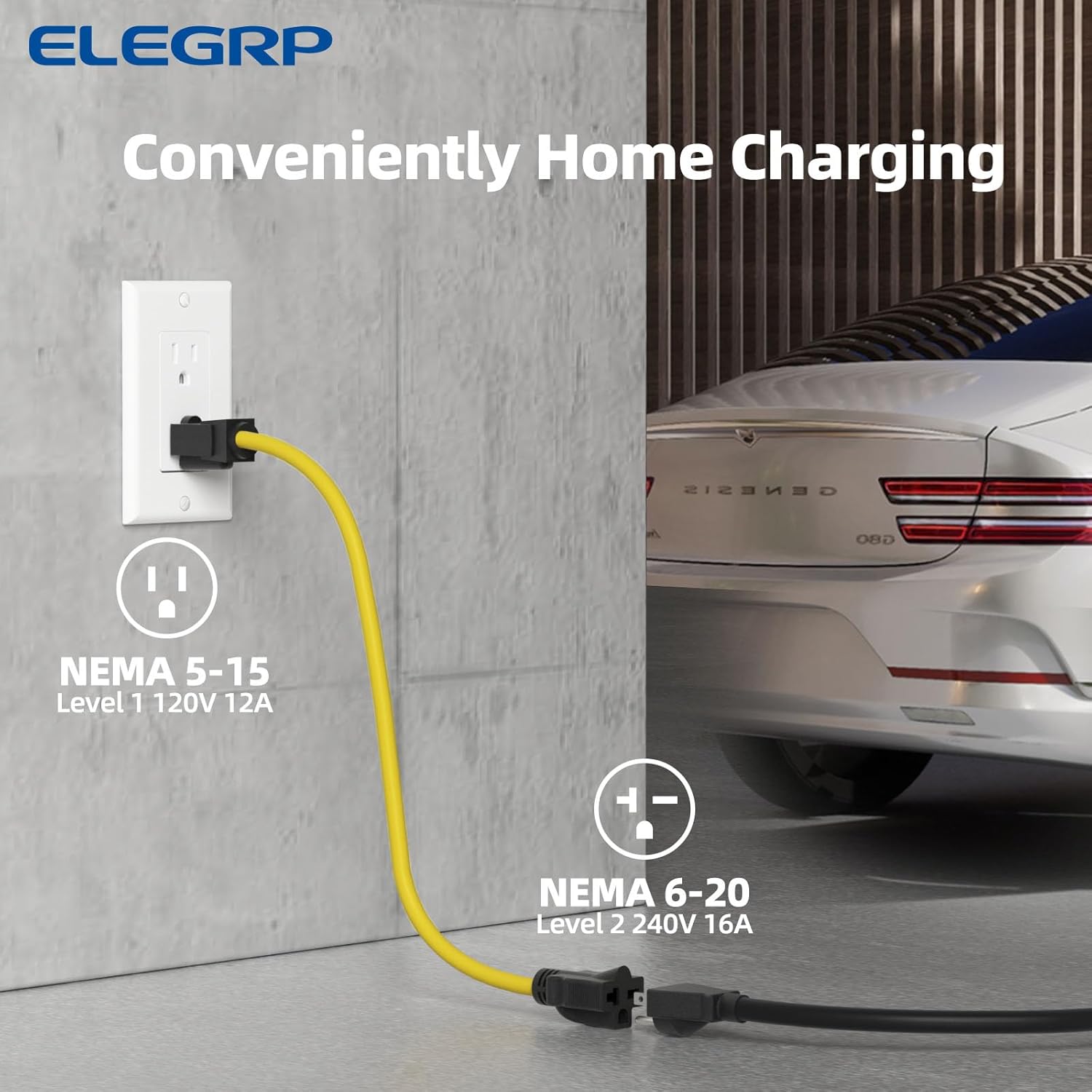 ELEGRP J1772 Ac Fast EV Car Ch - Home Ev Charger recension och pris