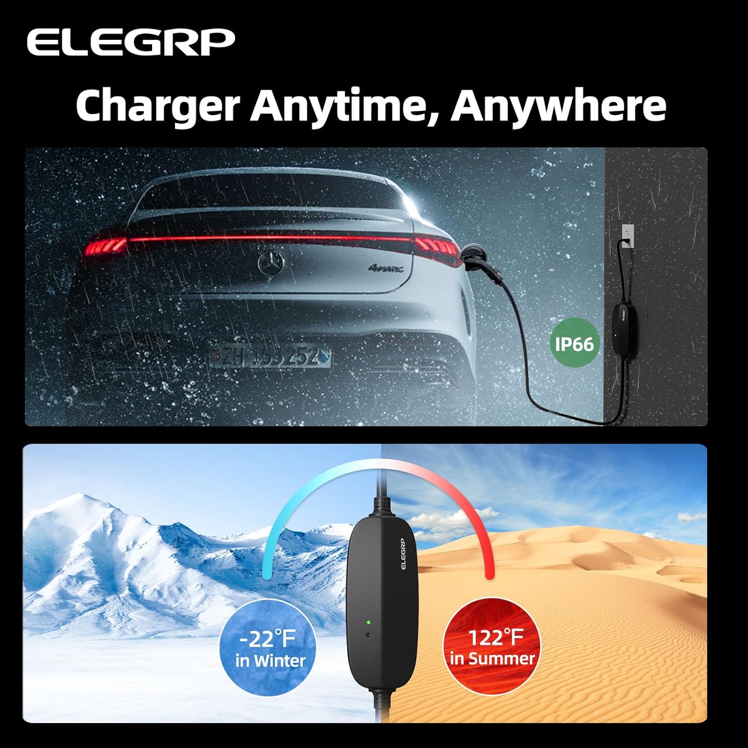 ELEGRP J1772 Ac Fast EV Car Ch - Home Ev Charger recension och pris