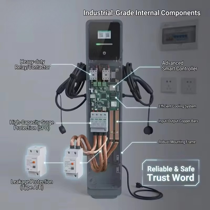 Diboev New 22-43kW Integrated  - Fast Ev Charger recension och pris
