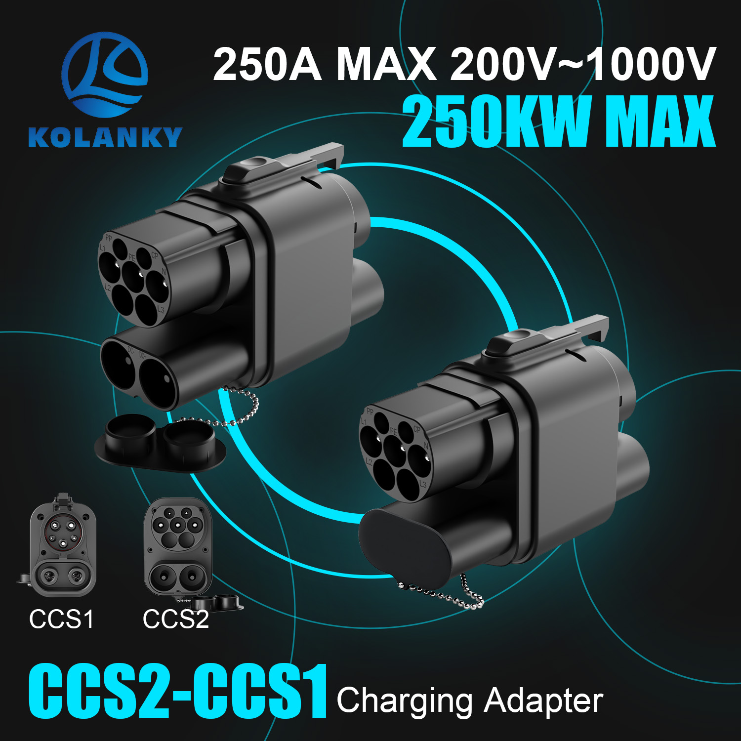 Kolanky EV Charger Adaptor CCS - Ev Charger Adapter recension och pris