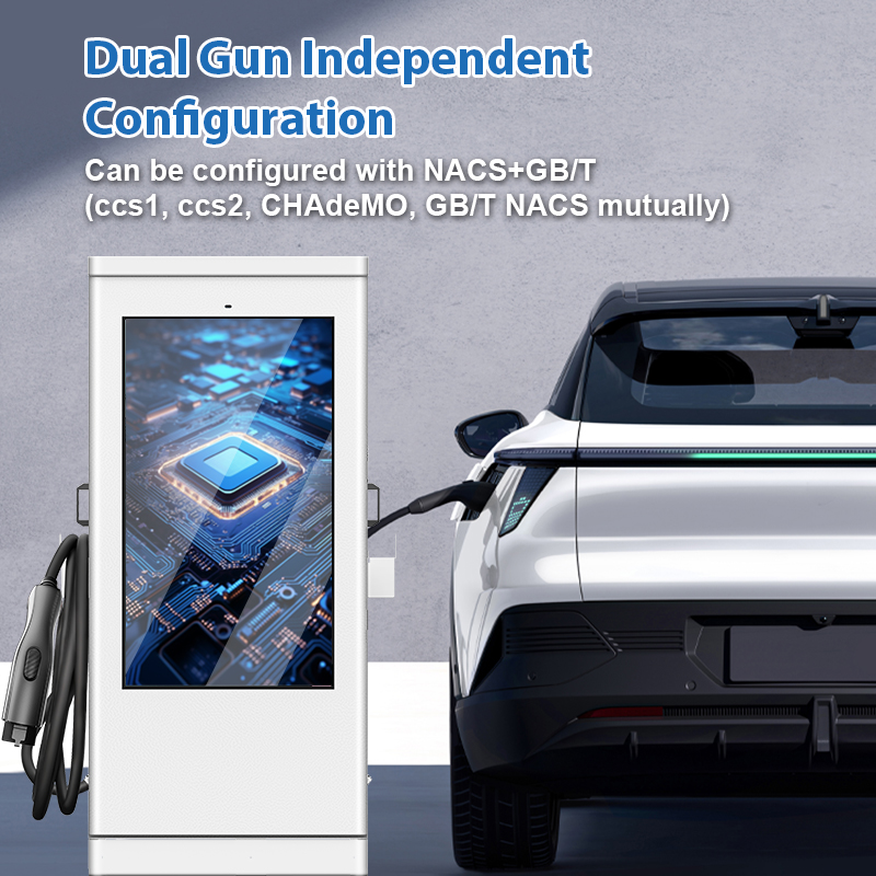 Floor Mounted Dual 60kW Dc Fas - Fast Ev Charger recension och pris