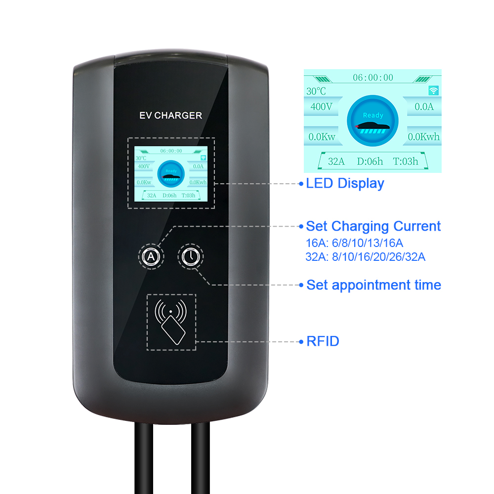 Kolanky 32A 7.2/22KW EV Chargi - Home Ev Charger recension och pris