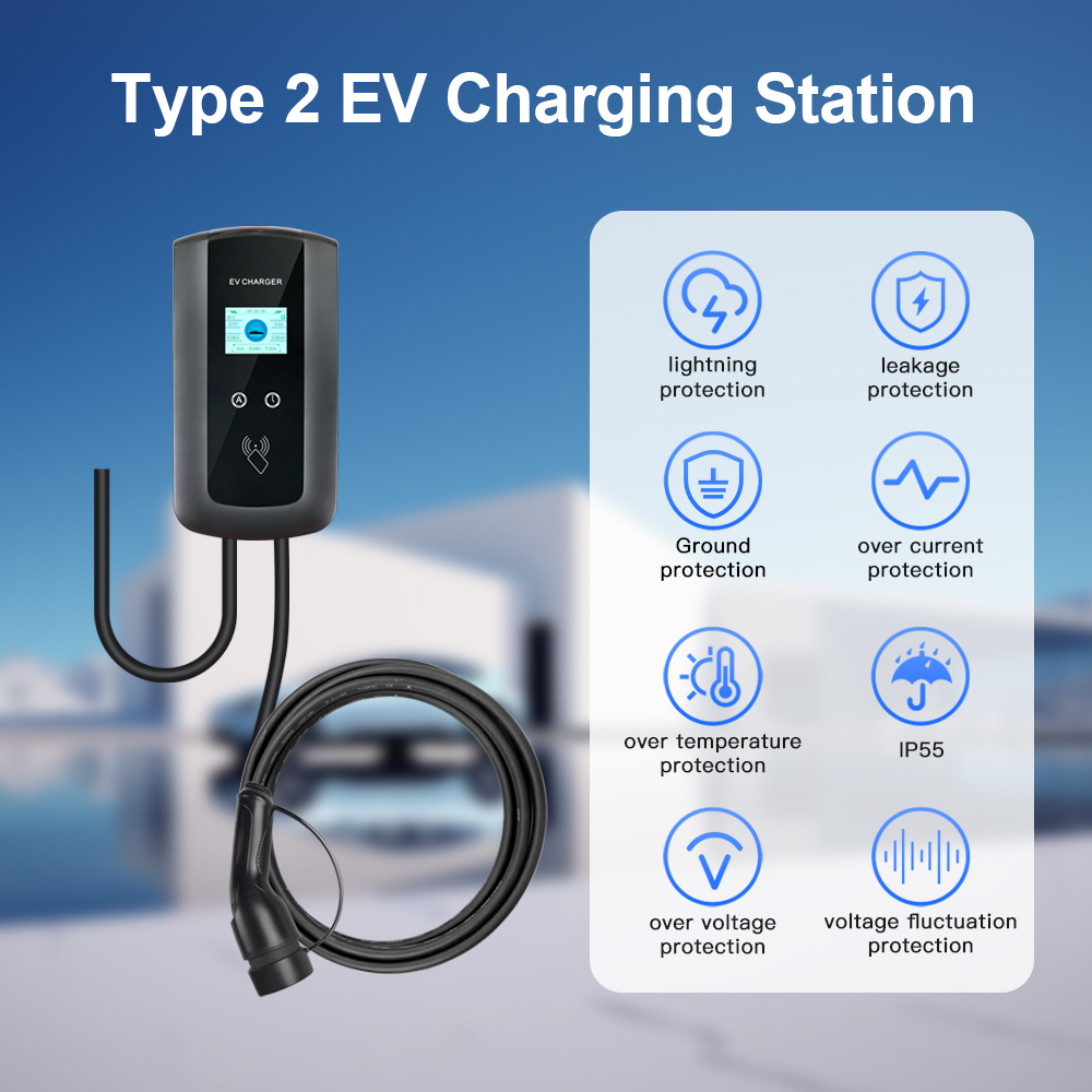 Kolanky 32A 7.2/22KW EV Chargi - Home Ev Charger recension och pris