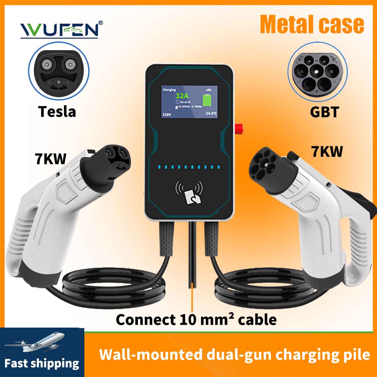 WUFEN EVSE Wallbox EV Car Char - Ev Charging Pile recension och pris